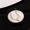 316L Stainless Steel New Fashion Jewelry 2 Layer Matte Butterflies Charm Beaded Anklet For Women Foot Chain Bijoux Femme