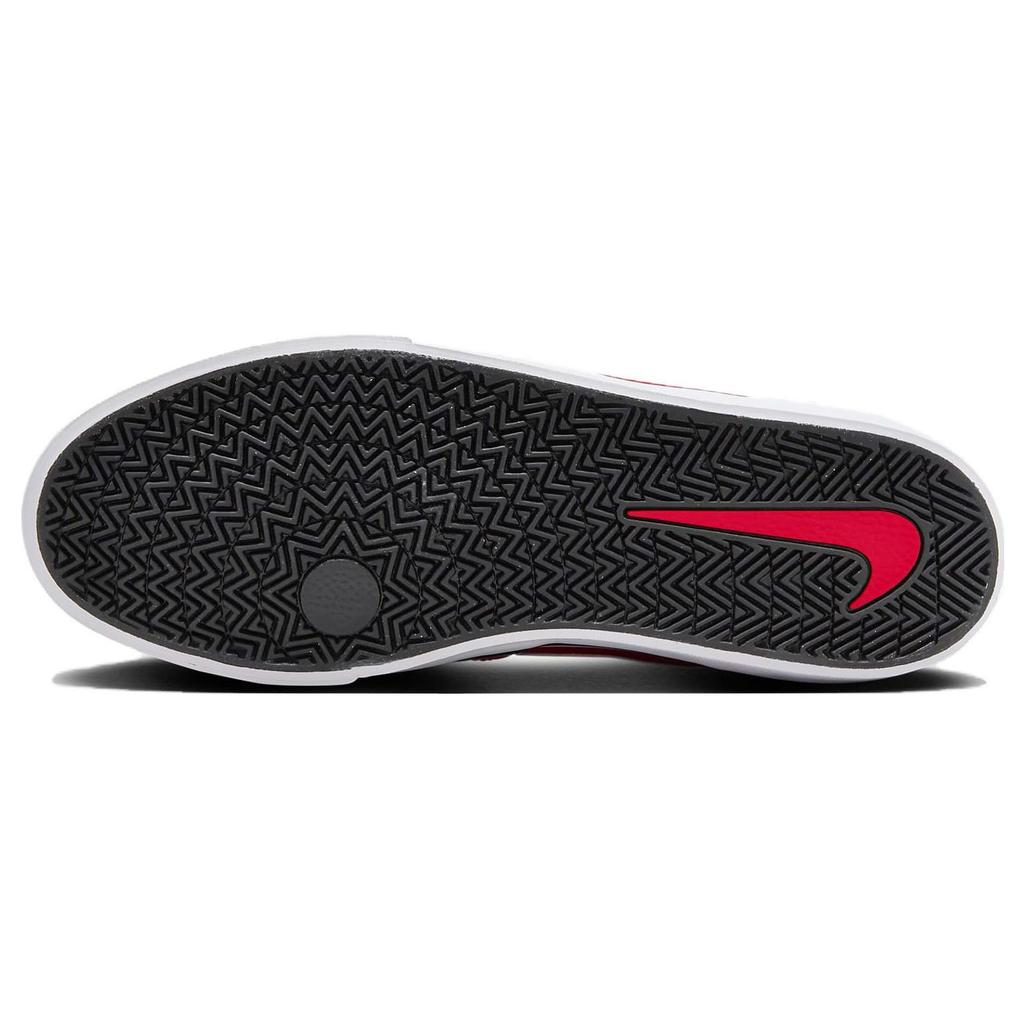 Nike Chron 2 SB University Red Unisex Sneakers Black White DM3493-606