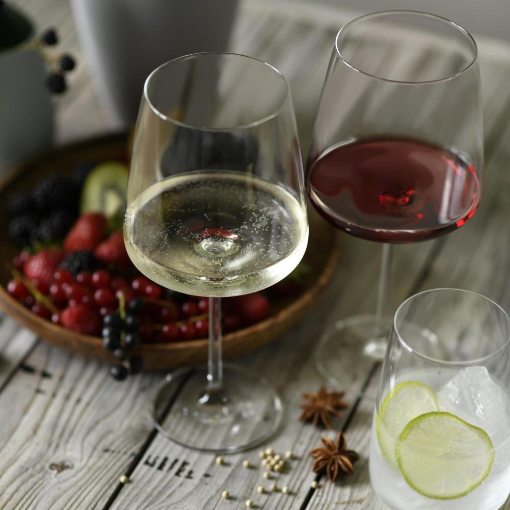 Zwiesel Vivid Sense Wine Glasses for Red and White Wines, 710ml, 122428 (Set of 2)