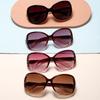 Gafas de sol polarizadas para mujer gafas cabeza de zorro tendencia de moda gafas versátiles gafas de transmisión en vivo celebridad de Internet