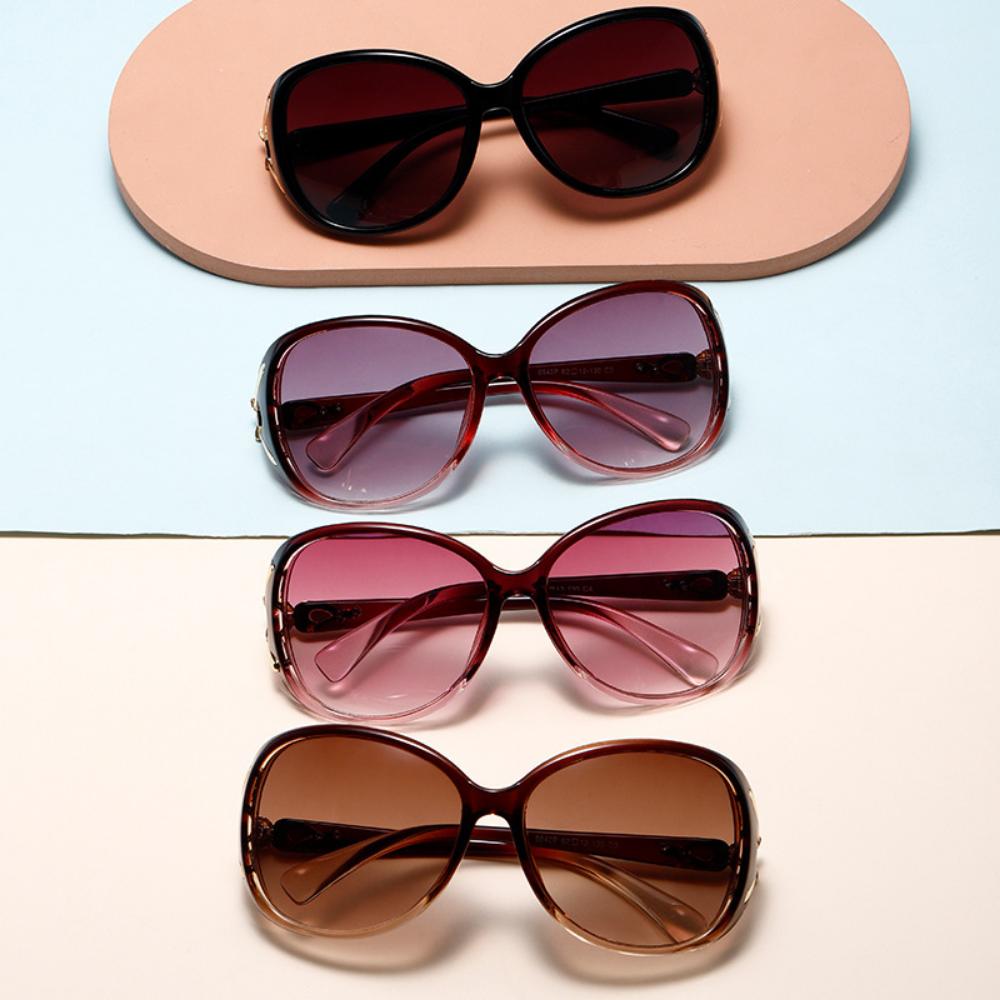 Gafas de sol polarizadas para mujer gafas cabeza de zorro tendencia de moda gafas versátiles gafas de transmisión en vivo celebridad de Internet
