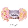 Finger Yarn Donut DIY Knitted Pillow/Blanket - Medium Thick