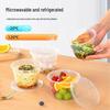 Disposable Round PP Food Containers with Lids