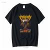 NEW HOT CRYPTA Echoes of The Soul Black All Size T Shirt VC1234 Long Sleeves Vintage Washed Versatile Homme Streetwear Fashion