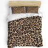 Leopard Print Printed Comfort Duvet Cover Pillow Case Home Textile Quilt Cover Boy Kid Teen Girl Luxury 3pcs Bedding Set