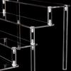 Multi Purpose Storage Rack Thickened Acrylic Step Organiser For Dessert Display Cosmetic Storage Space Saving Stand