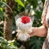 Duftendes Künstliches Blumenbouquet Handgefertigte Rose Florales Arrangement Mini Aromatherapie Seife Romantisches Valentinstagsgeschenk