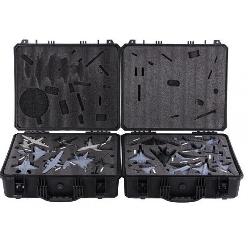 Military Aircraft Model Simulation Prop Cases - 2-Piece Set