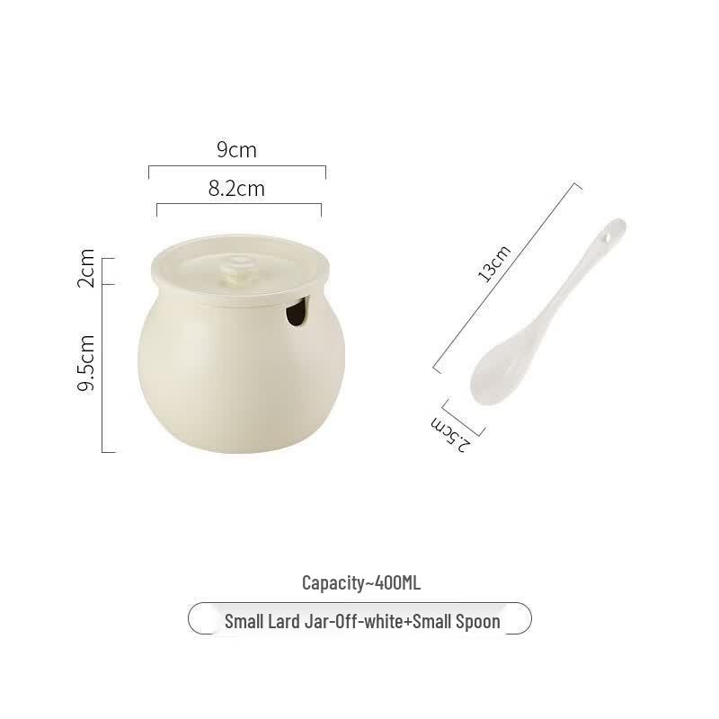 Chang Baosen Ceramic Lidded Seasoning Jar