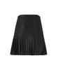 SOUP Faux Leather Pleated Skirt (Syasr36)