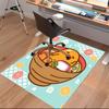 1pc Sanrio4 Print Area Rug - Soft, Washable Non-Slip Indoor Mat for Office Chairs, Living Room, Home Office Decorative Rug