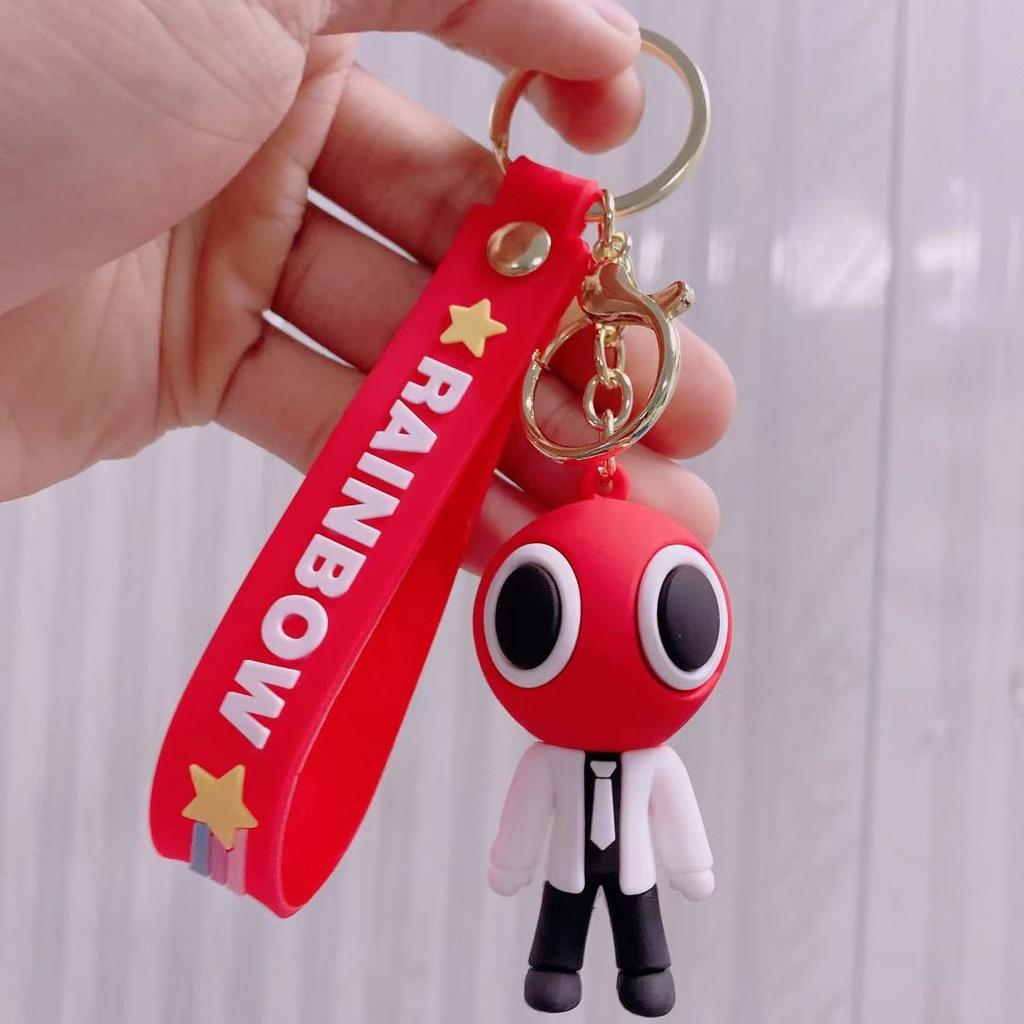 

Roblox Радужные друзья Фиолетовая игрушка Брелок Подвеска Фигурка Ученый Рождественский подарок красный