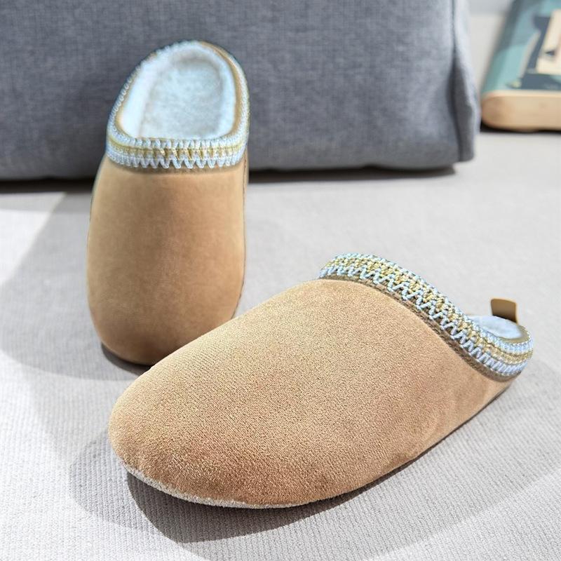 Women Vintage Ethnic Retro Design Home Slippers Spring Autumn Winter Casual Soft Light Comfy Warm Indoor mute Home Fashion