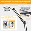LED Desk Lamp with Magnifier Dimmable Eye-Care USB Reading Light for Work Repair Skincare Beauty Memory Function Led Table Lamp