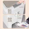 ZuoZhou 8L Foot Pedal Home Trash Can