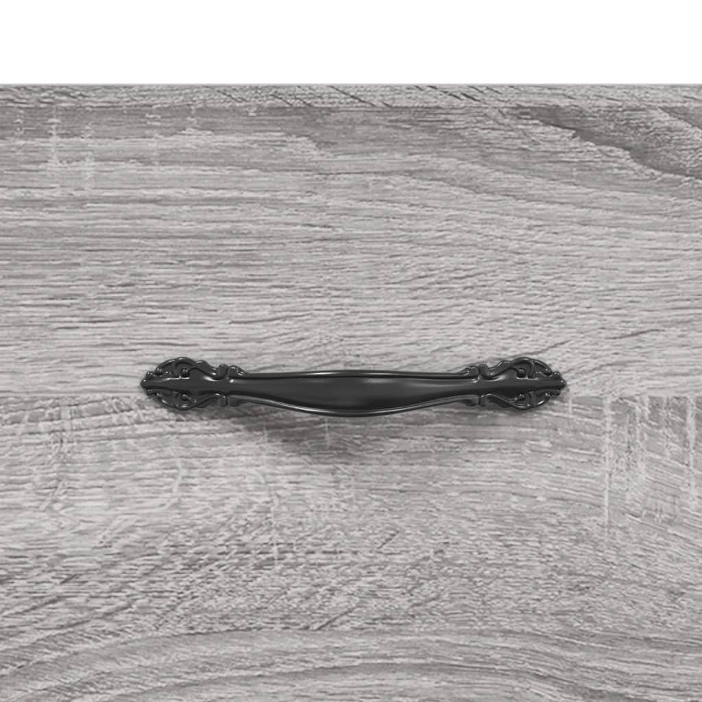 Highboard Gray Sonoma 69.5 x 34 x 180 cm Particleboard