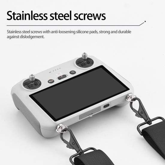 

1 набір практичного ергономічного дрона Handsfree з екраном і пультом дистанційного керування з ремінцем на шию для DJI MINI 3/3 Pro RC шнурок