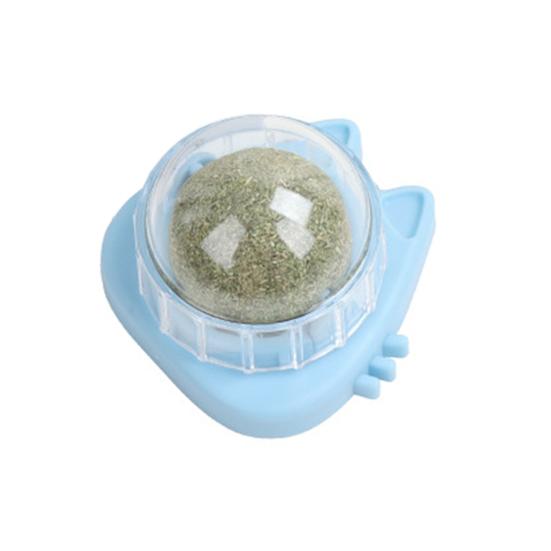 

Игрушка кошачьей мяты для кошек, устойчивая к укусам, натуральный материал, мультяшная форма ананаса, жевательная кошачья мята, мяч, товары для домашних животных B синий