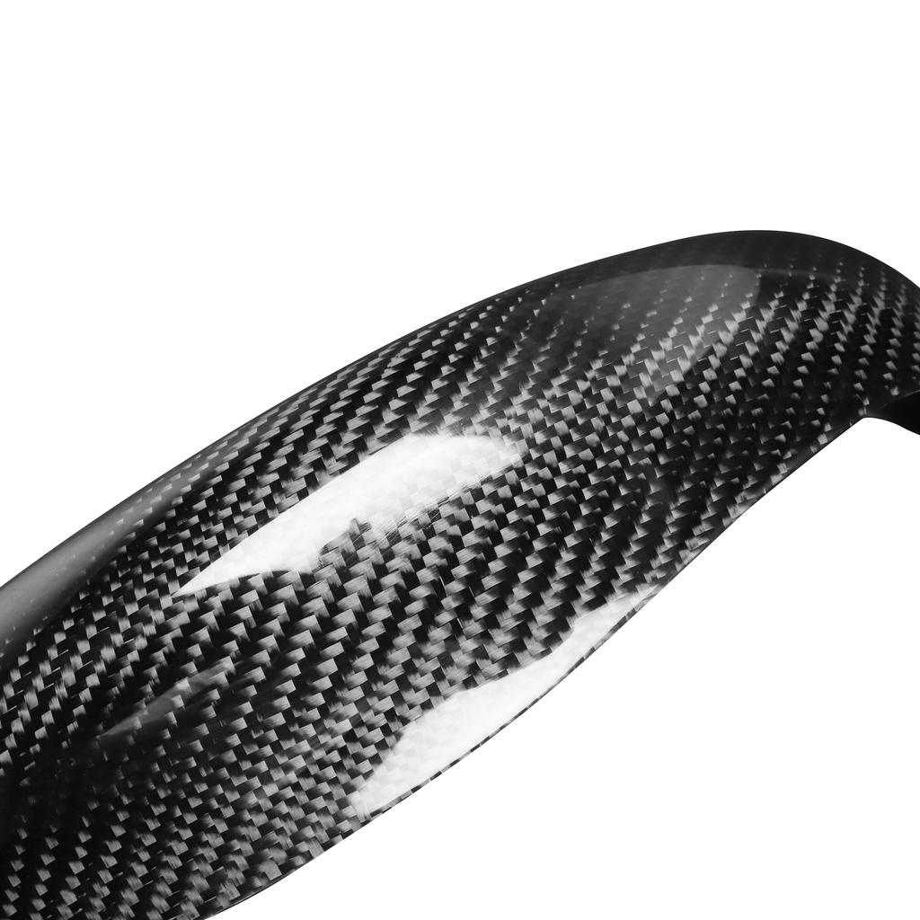 2Pcs Rearview Mirror Cover Add-On Carbon Fiber Cap Fit For Porsche 911 (997.1) 2005-2008