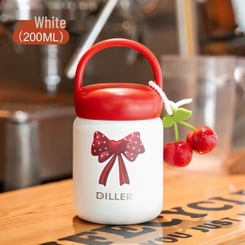 

Dilebear Cute Portable Mini Insulated Bottle 200ml