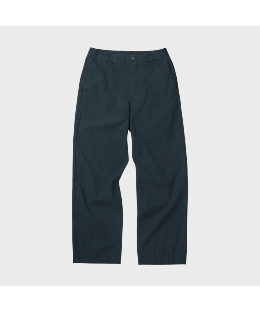 Henlikoteun [Imported Fabric] Loose Fit Seersucker Set-Up Pants Ahpam26531Nyd