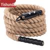 Yishunda Heavy-Duty Hemp Climbing Rope with Steel Hook
