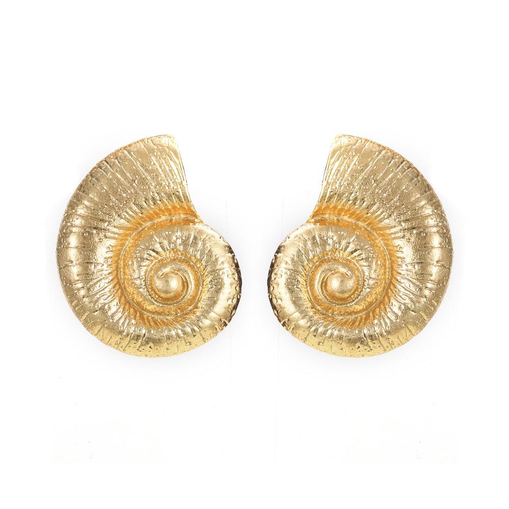 

Пляжные серьги-ракушки, преувеличенные серьги-гвоздики, элегантные летние Style 1