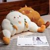 70cm Croissant Lumbar Support Pillow Cute Capybara Soft Plush Toy Sofa Cushion Chair Back Pillow Gift