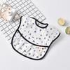 Waterproof Soft Bib for Babies & Toddlers, Long Sleeve Smock, Anti-fouling, Easy To Clean, Comfortable, Suitable for Eating