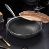 Kangbache 304 Stainless Steel Titanium Honeycomb Wok