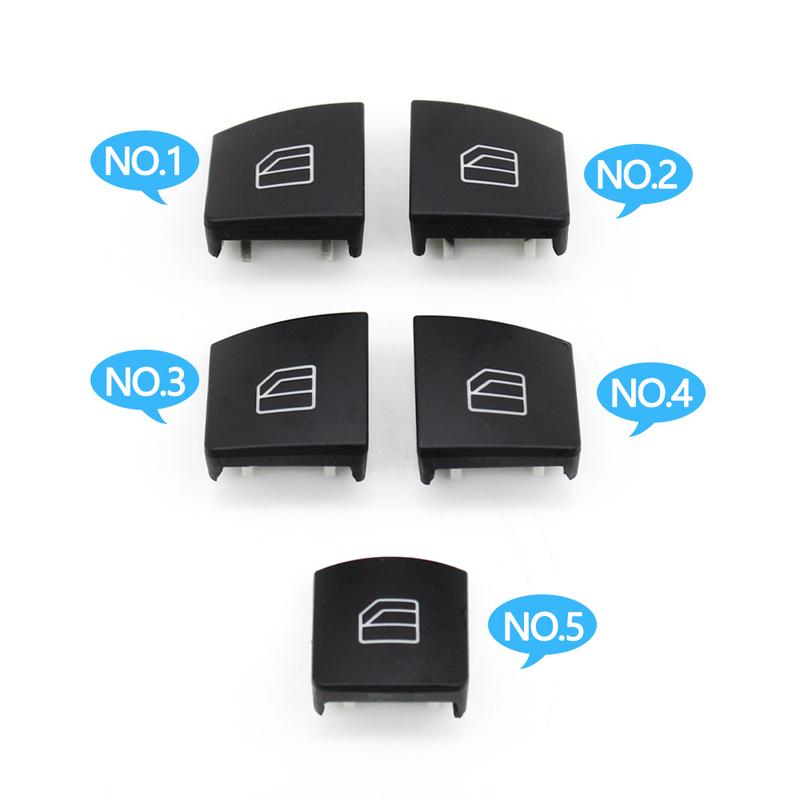 Car Window Lifter Switch Button Cover Cap For Mercedes Benz GLE GLS ML GL CLS G Class W166 W292 W218 W463