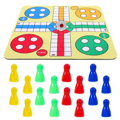 Ludo Chess Set Flying Plaything Flight Toys Board Game Interesting Playthings Portable for Party Chessboard