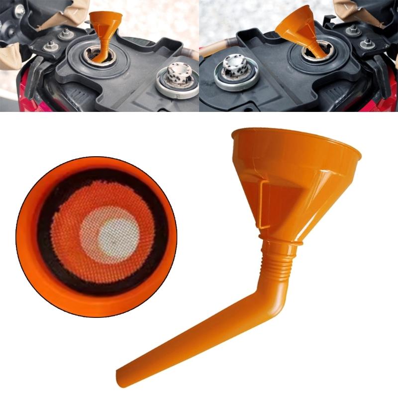 Oil Funnel Universal Household Multifunction Funnel Flexible Draining Tool Portable Wide Mouth Oil Funnel for Car Auto