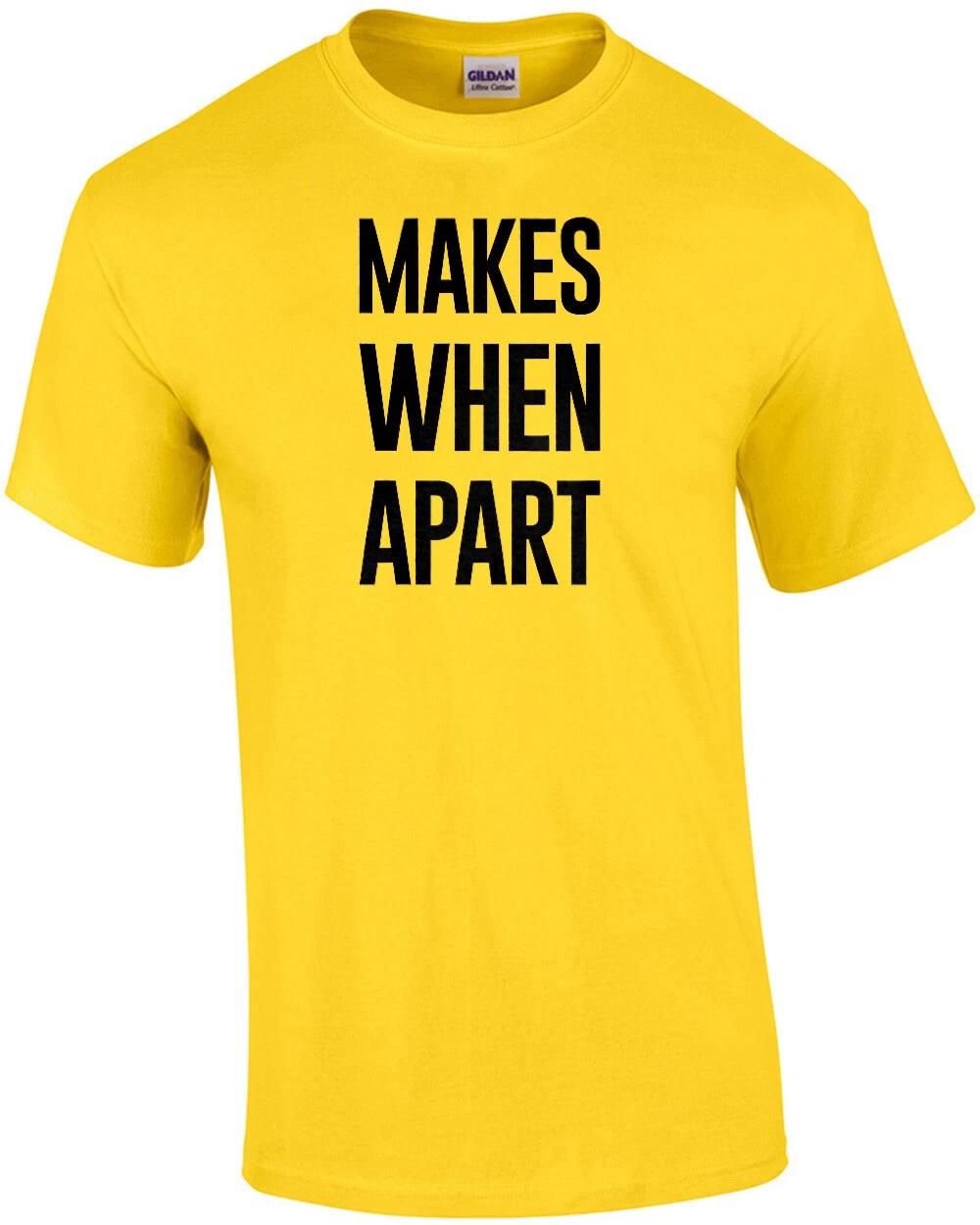 Makes One Apart  - Nothing Makes Sense when we re apart - Couple s T-Shirt S