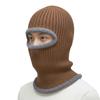 Thickened Full Face Cover Thermal Anti-Cold Knitted Cap New Motorcycle Riding Hat  Men Women