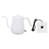 Electric Gooseneck Kettle 800ml 1000W Auto Power Off ABS 304 Stainless Steel Pour Over Kettle