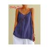 Cotton Linen Sleeveless Tank Top For Women Summer Casual Breathable Fashionable