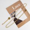 New Product Xiaoxiang Style Metal Waist Chain Women's Elegant High-end Versatile Dress Accessories Rose Body Chain Women