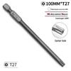 S2 Torx T5-T40 & Phillips Screwdriver Bit Set with Holes - Electric Compatible