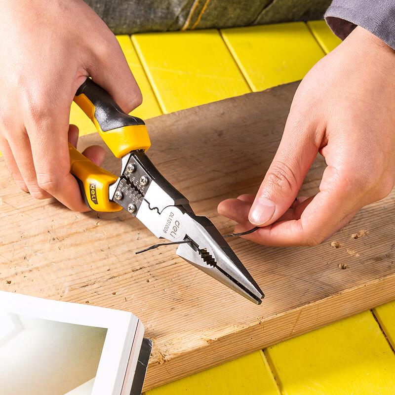 Deli 9-inch Multi-functional Electrician's Combination Pliers
