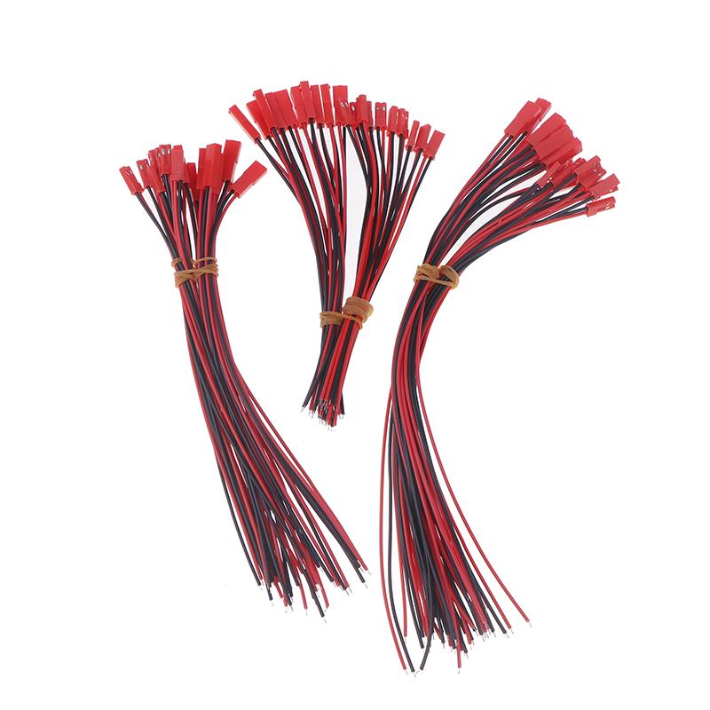 Lot de 10 paires de connecteurs mâles et femelles SYP, câble JST à 2 broches pour batterie RC, adaptateur pour hélicoptère, drone FPV