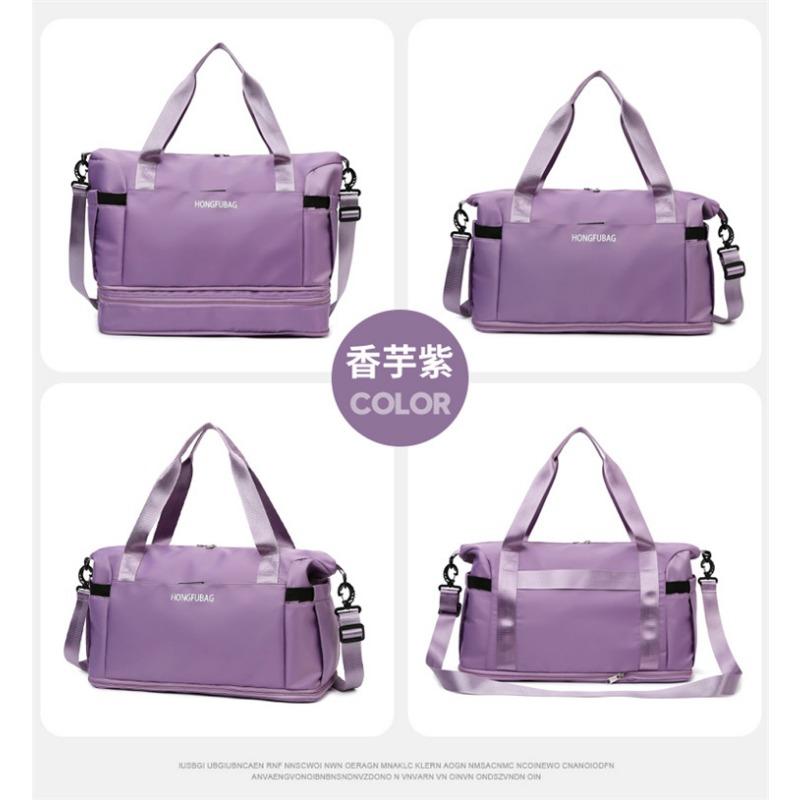 New large-capacity travel bag tote bag, fresh and versatile for men and women, a must-have tote bag when going out