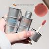 Cappuvini Metallische Tube Samt Lippenmousse - Nicht austrocknendes mattes Nude Langanhaltender flüssiger Lippenstift Erschwinglicher Samt Lippenstift