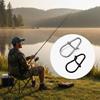 50/100Pcs Fishing Clips Fast Crankbait Snaps Fishing Connectors Saltwater Fishing Lock Lure Stainless