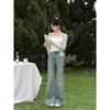 Women's Retro Bootcut Slimming Denim Jeans