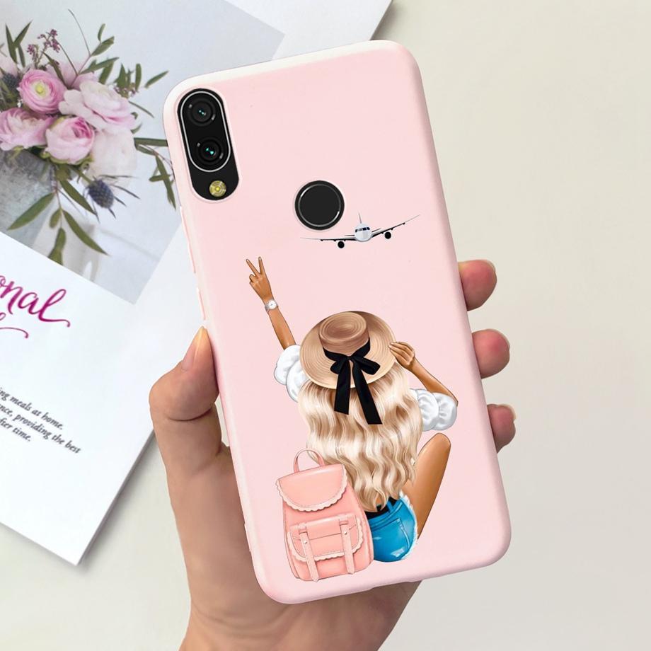 Candy Color Phone Case For Vivo Y11 2019 Cover Vivo 1906 Ultra Slim Soft TPU Bumper Silicone Capas For VivoY11 Y 11 2019 Cartoon