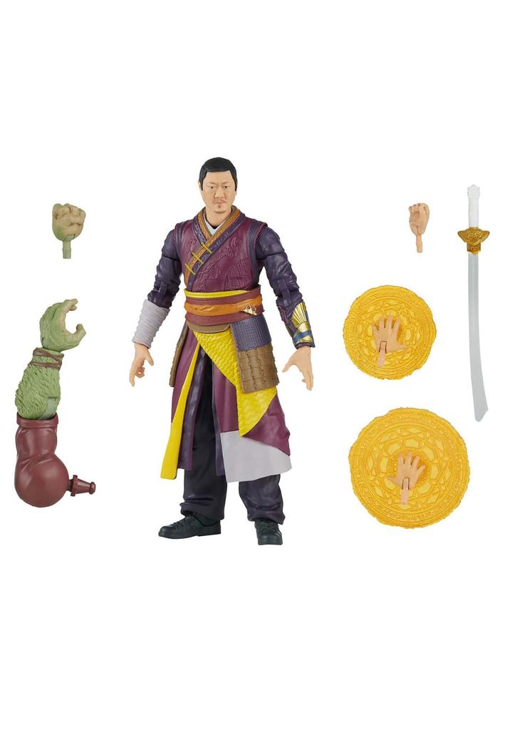 Hasbro Marvel Legends Series Wong F0369 Authentic Action Figure with Parts from Doctor of Madness 6-Inch Build-A-Figure Strange/Multiverse