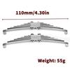 2pcs Metal Suspension Spring Plate Front Rear Leaf Spring Hanger for 1/14 Tamiya RC Dump Truck SCANIA 770S VOLVO BENZ LESU Car