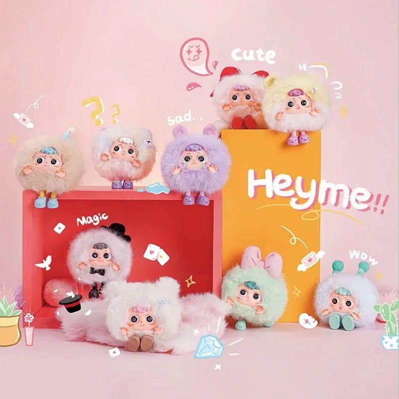 Latest Baby Three Heyme Hi Spookie Series Vinyl Plush Table Ornament Bag Pendant Decoration Trendy Plaything Collect Gift