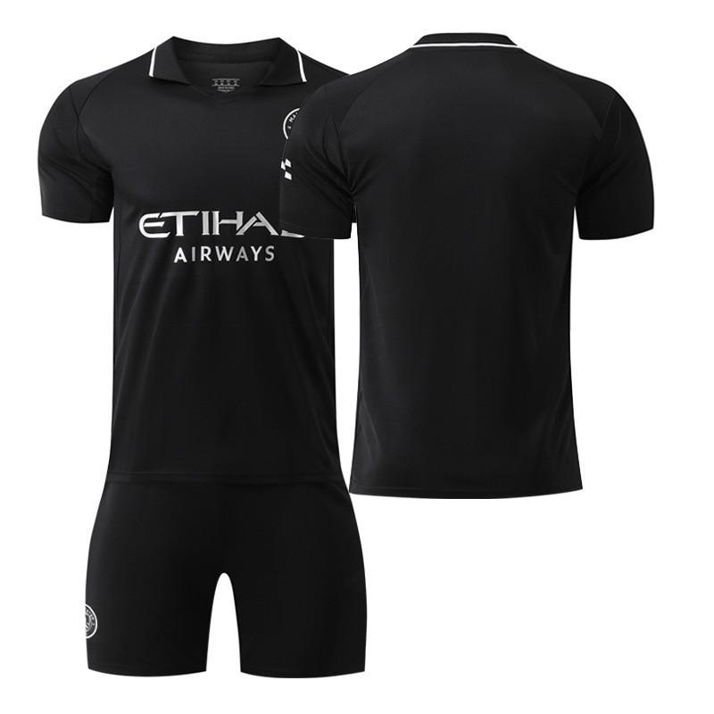25-26 Manchester City Auswärts Nr. 9 Harland Fußballuniformen Set Herren 10 Galish 47 Foden 16 Rodrigo